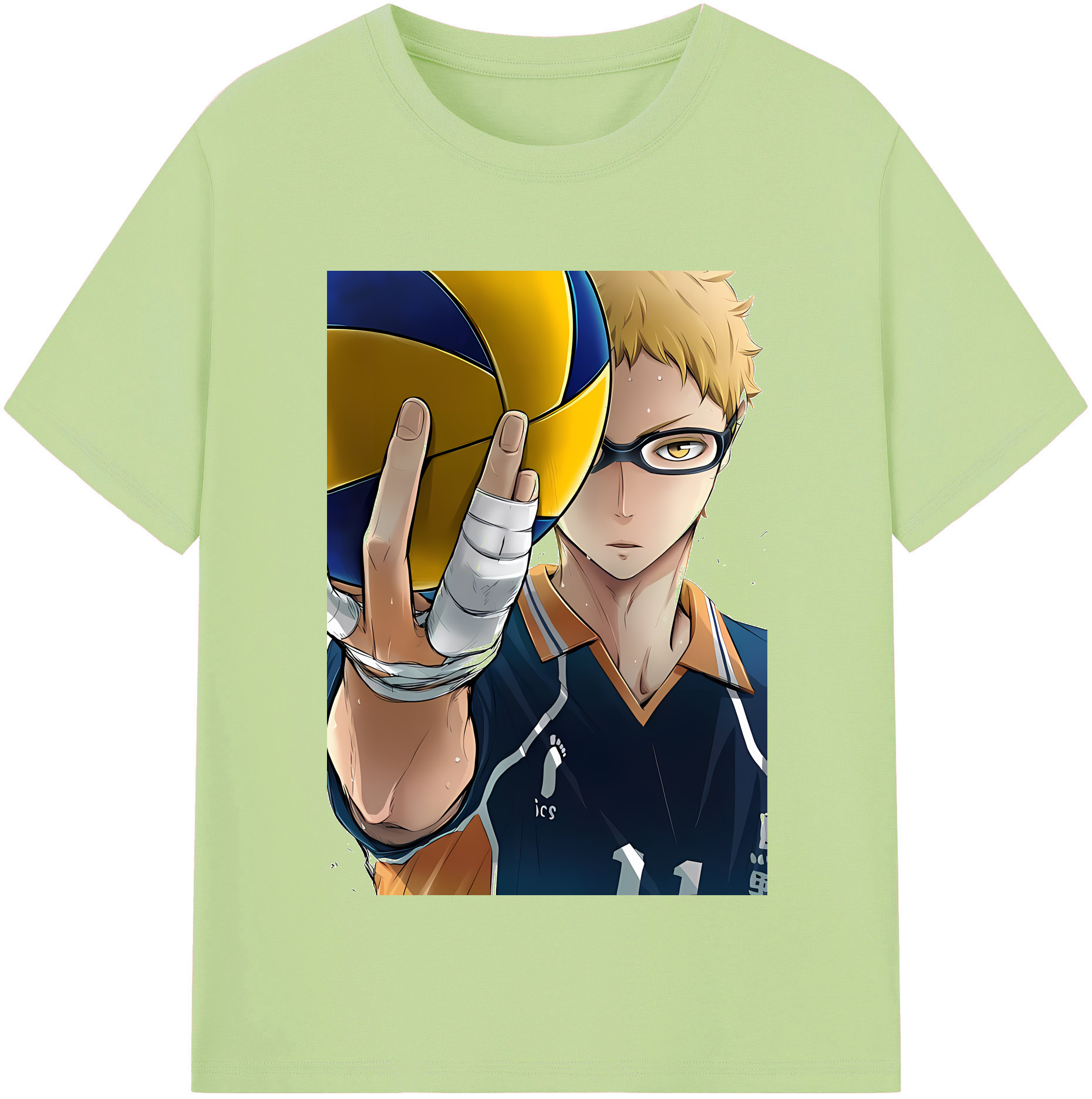 （画像用） ハイキュー!! Haikyu!! 綿100％半袖Tシャツ（フロントプリント）